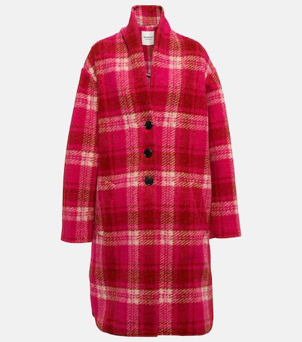 Gabriel checked flannel coat - Marant Etoile - Modalova