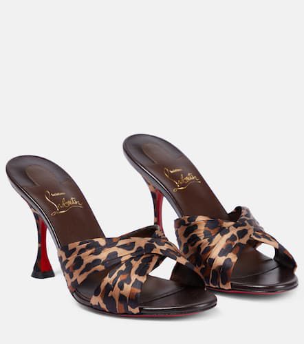 Mules Nicol is Back 85 in raso - Christian Louboutin - Modalova