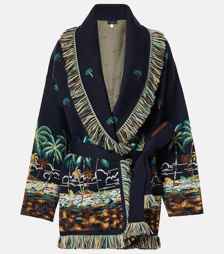 Virgin wool jacquard cardigan - Alanui - Modalova