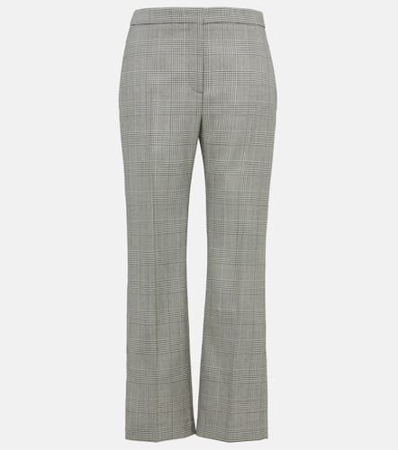 Prince of Wales checked wool slim pants - Alexander McQueen - Modalova