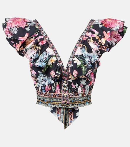 Camilla Top cropped in cotone - Camilla - Modalova
