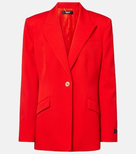 Versace Blazer in lana - Versace - Modalova
