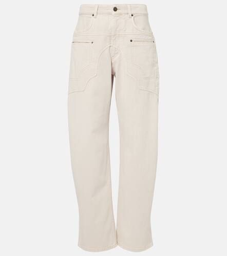 High-Rise Wide-Leg Jeans Beryl - Isabel Marant - Modalova