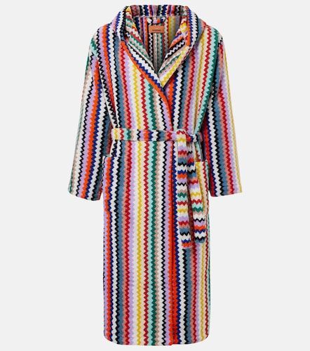 Bata Riverbero Zigzag de rizo de algodón - Missoni - Modalova
