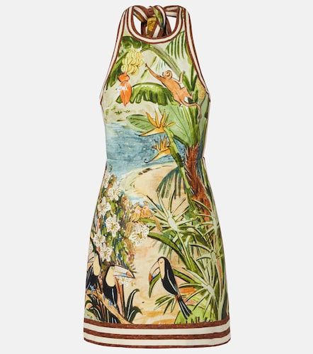 Alémais x Mokshini vestido corto Toucan Tango de algodón - Alemais - Modalova