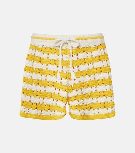Shorts Goldie Malik de croché de algodón - The Upside - Modalova