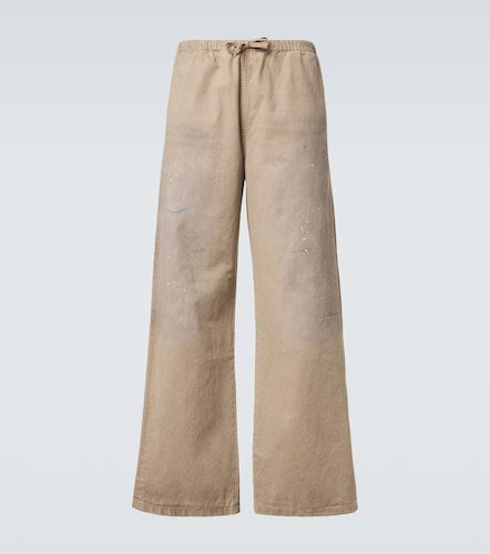Pantalones anchos de sarga de algodón - Acne Studios - Modalova