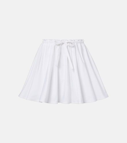 Minifalda de popelín de algodón plisada - Givenchy - Modalova