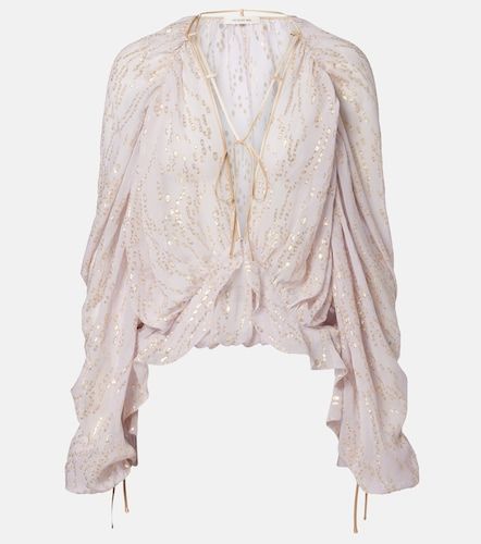 Bluse aus einem Seidengemisch - Jacques Wei - Modalova