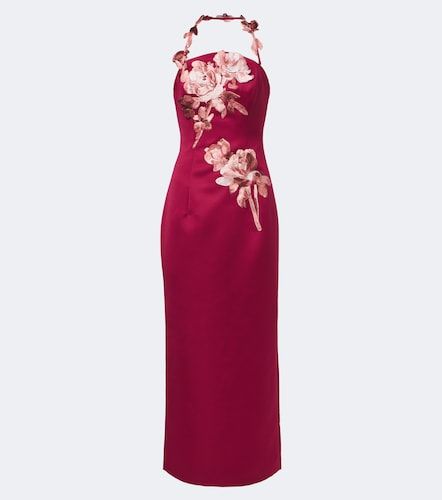 Vestido bustier de fiesta Ava de satén - Leo Lin - Modalova