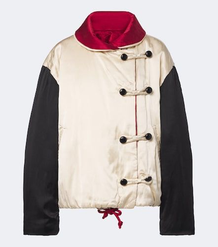 Bleza reversible silk satin jacket - Isabel Marant - Modalova
