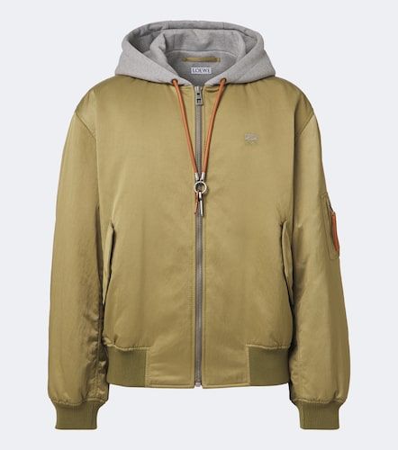 Loewe Bomberjacke mit Jersey - Loewe - Modalova