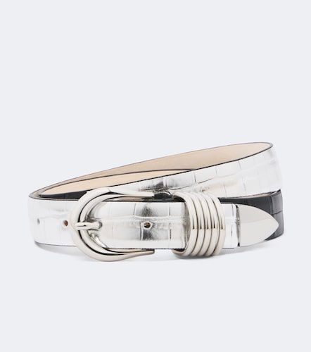 Hollyhock reversible metallic leather belt - Dehanche - Modalova