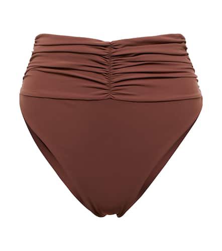 High-rise ruched bikini bottoms - Magda Butrym - Modalova