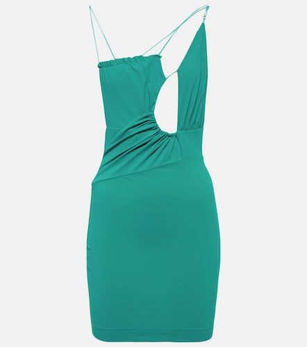 Miniabito con cut-out e ruches - Nensi Dojaka - Modalova