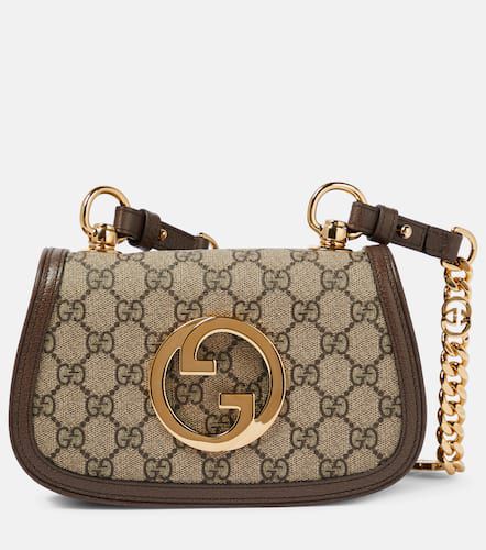 Borsa a spalla Blondie Mini in canvas - Gucci - Modalova