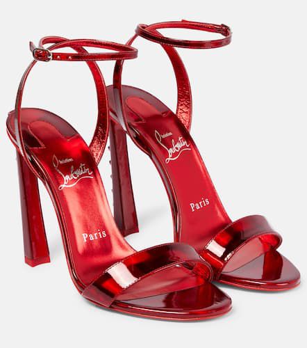 Condorapik Queen 100 leather sandals - Christian Louboutin - Modalova