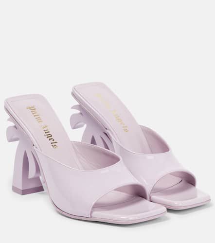 Palm Beach patent leather mules - Palm Angels - Modalova