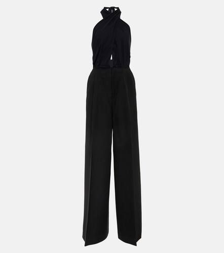 Jumpsuit in jersey e misto lana - MM6 Maison Margiela - Modalova