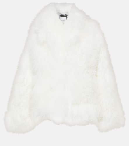 The Attico Faux fur cropped coat - The Attico - Modalova