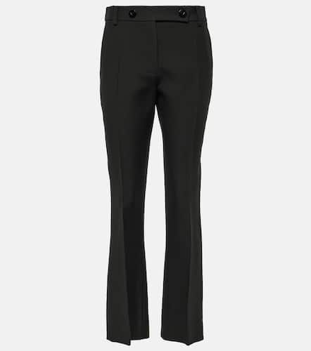 CrÃªpe Couture mid-rise straight pants - Valentino - Modalova