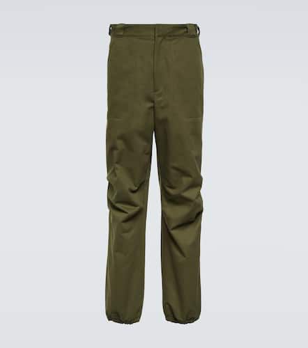 Pantalones tapered de algodón - Prada - Modalova