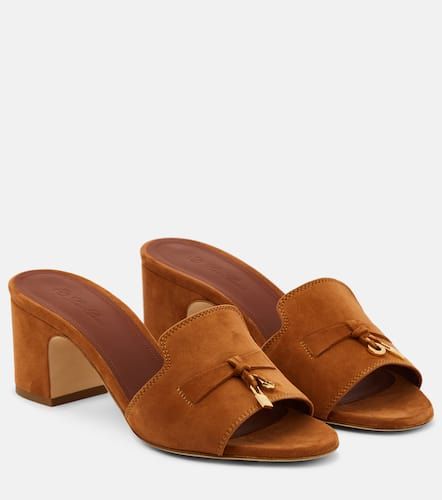 Summer Charms suede mules - Loro Piana - Modalova