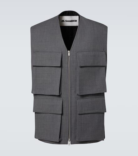 Jil Sander Virgin wool vest - Jil Sander - Modalova