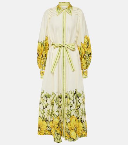 AlÃ©mais Gisela floral linen shirt dress - Alemais - Modalova