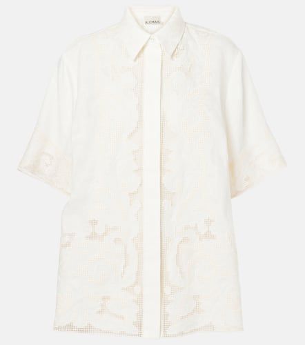 AlÃ©mais Embroidered linen shirt - Alemais - Modalova