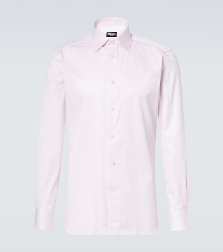 Camicia Trofeo in cotone a righe - Zegna - Modalova