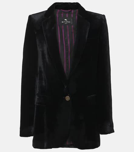 Etro Blazer en velours - Etro - Modalova