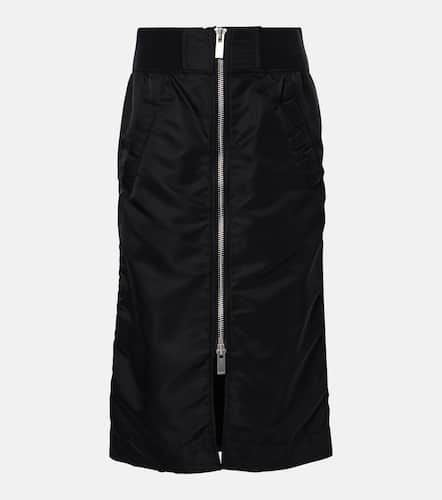 Sacai Twill midi skirt - Sacai - Modalova