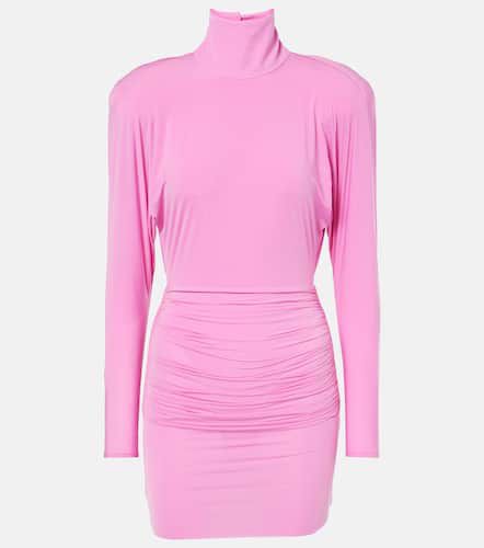 Alex Perry Draped jersey minidress - Alex Perry - Modalova