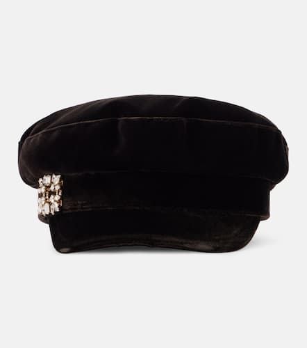 Roger Vivier Velvet newsboy cap - Roger Vivier - Modalova