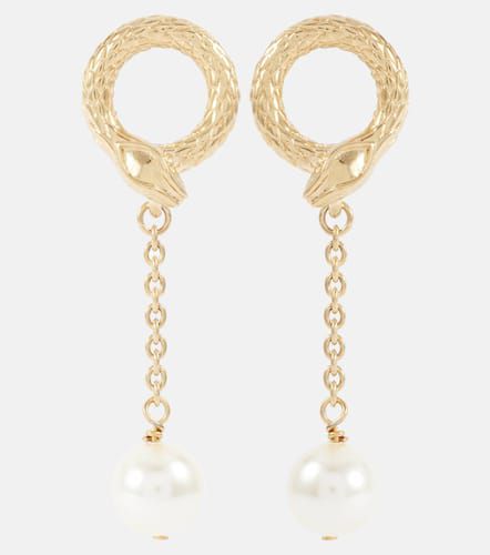 ChloÃ© ChloÃ© Snake faux pearls drop earrings - Chloe - Modalova