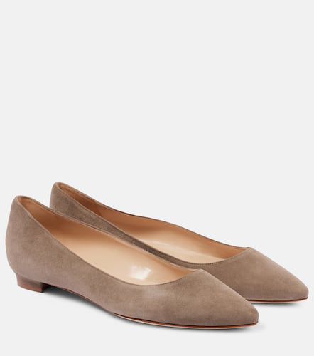 Ballerine Lanza BB in suede - Manolo Blahnik - Modalova