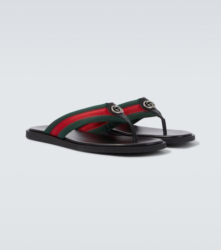 Gucci Sandali GG Web Stripe - Gucci - Modalova