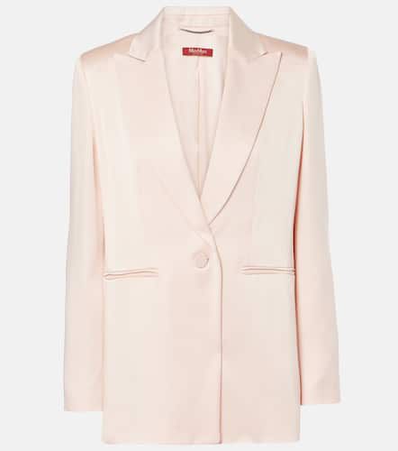 Max Mara Blazer Galazia de satén - Max Mara - Modalova