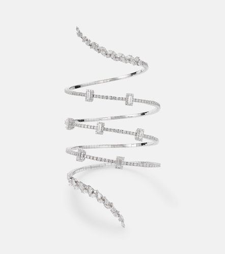 Pulsera Y-Couture de oro blanco de 18 ct con diamantes - Yeprem - Modalova