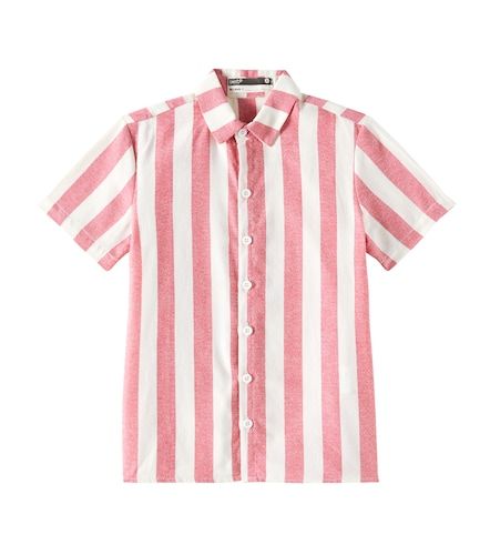 Fábula Camisa larga de algodón a rayas - Fabula - Modalova