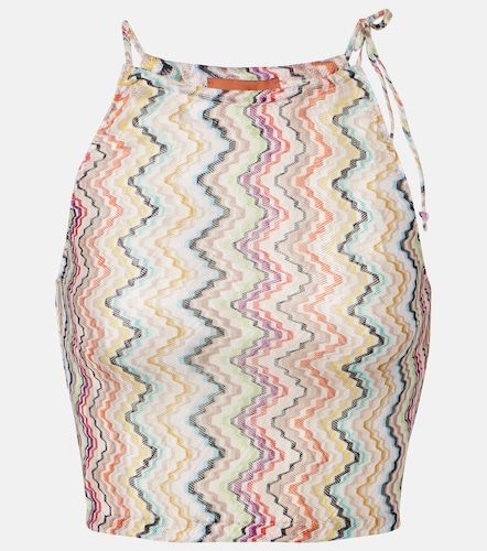 Missoni Top cropped a zig-zag - Missoni - Modalova