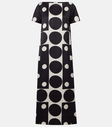 Dries Van Noten Abito lungo a pois - Dries Van Noten - Modalova