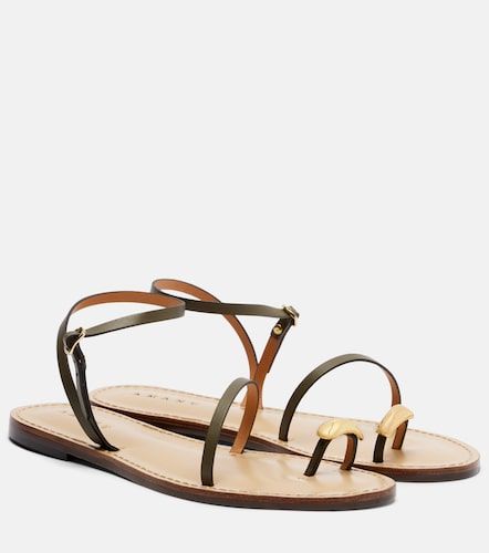Amanu Marrakech leather sandals - Amanu - Modalova