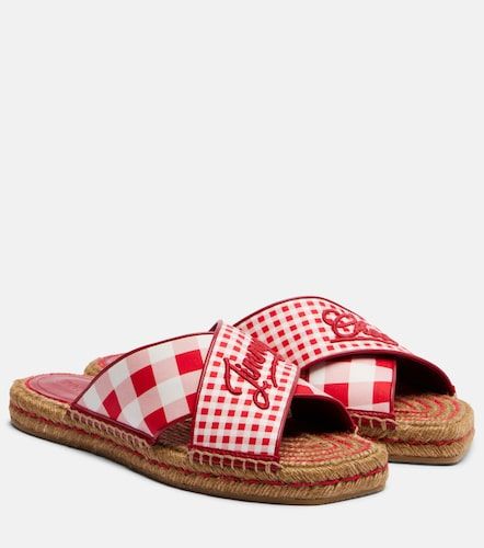 Sandali espadrillas Aciel a quadri - Jimmy Choo - Modalova