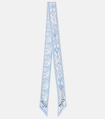 Pañuelo de sarga de seda estampado - Pucci - Modalova