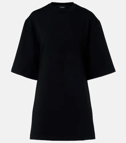 Open-back cotton-blend jersey minidress - Wardrobe.NYC - Modalova