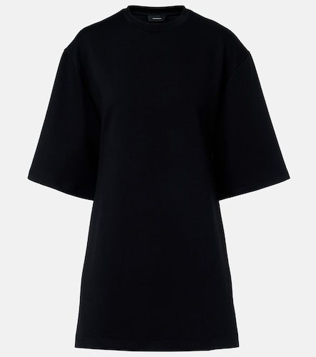 Vestido corto de jersey en mezcla de algodón - Wardrobe.NYC - Modalova