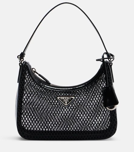 Schultertasche Re-Edition 2005 Mini aus Mesh - Prada - Modalova