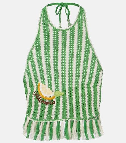 Alémais Crop top Sundae de croché de algodón - Alemais - Modalova